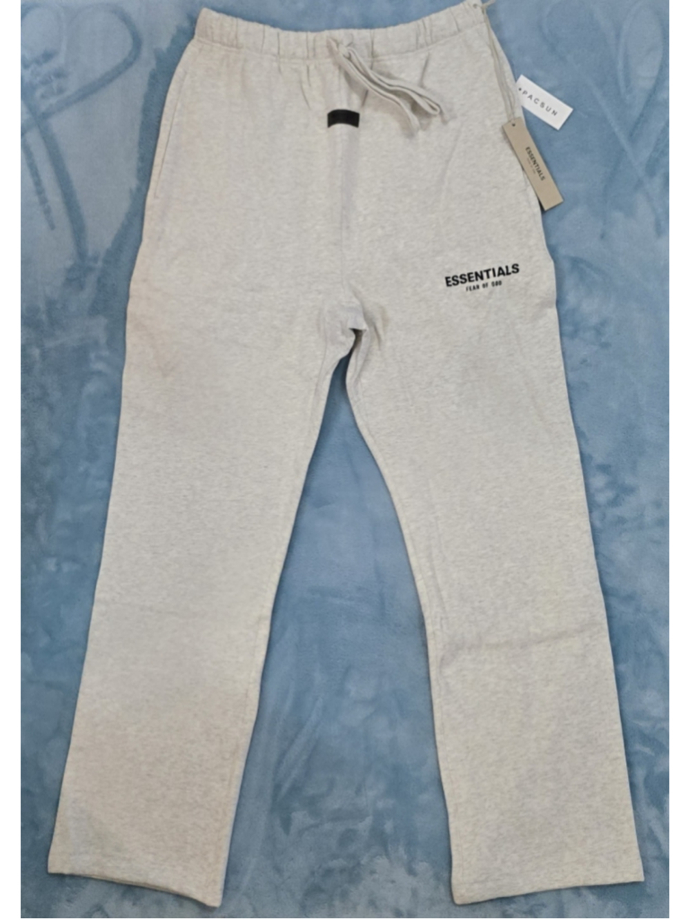 Men's Essentials Fear of God Sweatpants Size L light oatmeal